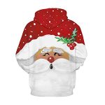 Christmas Hoodies - Funny Santa Pullover Hoodies