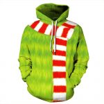Christmas Hoodies - Green Pullover 3D Hoodie