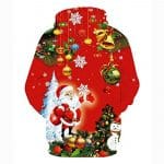 Christmas Hoodies - Santa Christmas Bell Ball Pullover Hoodie