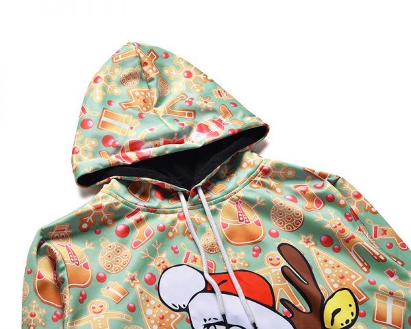 Christmas Hoodies - Santa Claus Icon Super Cute 3D Hoodie