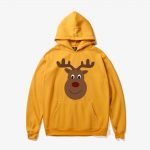 Christmas Hoodies - Super Cute Christmas Deer Cartoon Style Icon 3D Fleece Hoodie