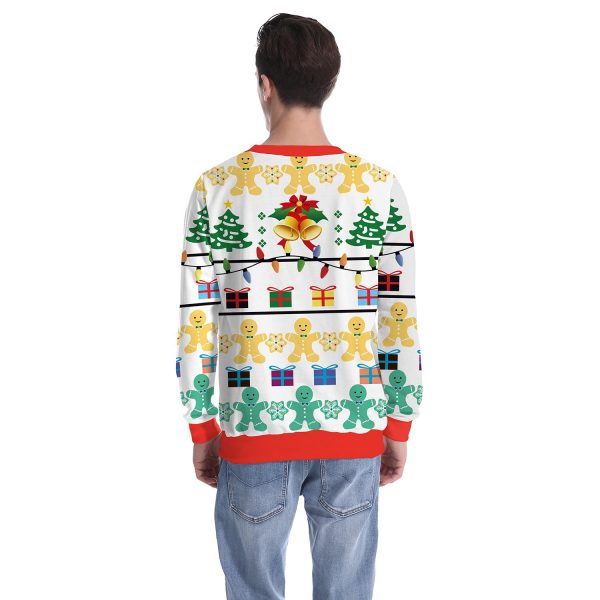 Christmas Sweatshirts - Christmas Funny Cartoon Characters Icon 3D Sweatshirt