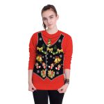 Christmas Sweatshirts - Christmas Gold Bell Icon Super Cool 3D Sweatshirt