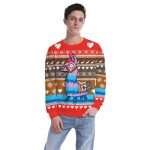 Christmas Sweatshirts - Christmas Rainbow Horse Icon Cute 3D Sweatshirt