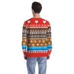 Christmas Sweatshirts - Christmas Rainbow Horse Icon Cute 3D Sweatshirt