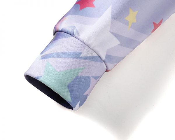 Christmas Sweatshirts - Cute Santa Striped Pattern 3D Sweatshirt