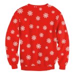 Christmas Sweatshirts - Green Christmas Deer Icon Super Cool 3D Sweatshirt
