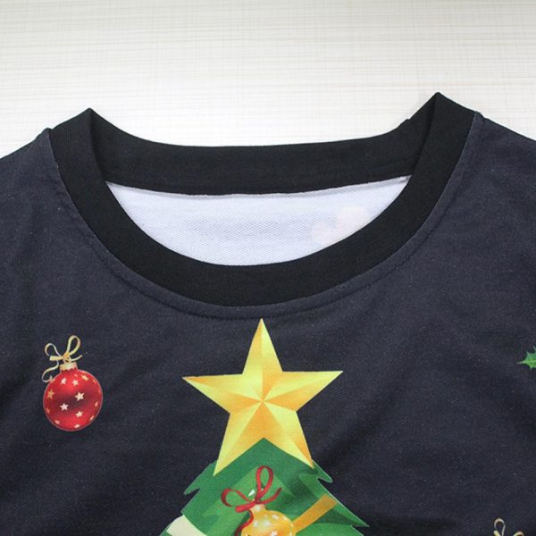 Christmas Sweatshirts - Green Christmas Tree Icon Cute 3D Sweatshirt