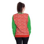 Christmas Sweatshirts - Happy Christmas Bell Icon Great 3D Sweatshirt