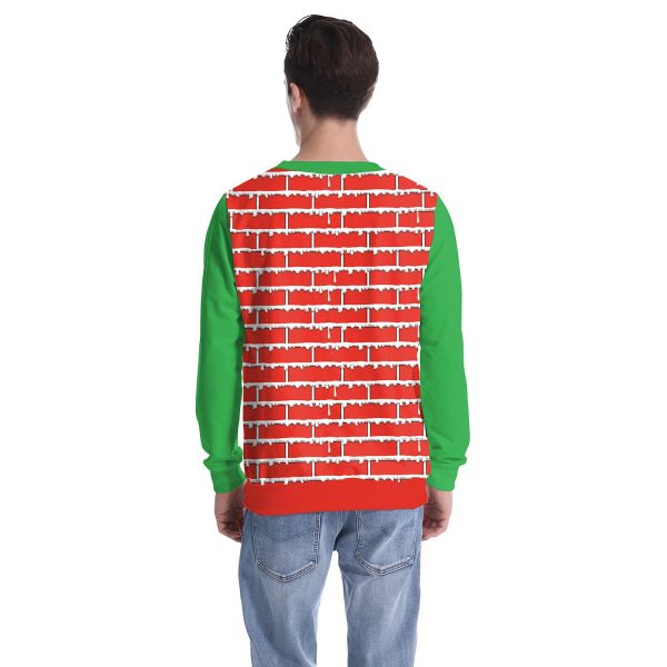 Christmas Sweatshirts - Happy Christmas Bell Icon Great 3D Sweatshirt