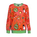 Christmas Sweatshirts - Happy Christmas Deer Icon Cute 3D Sweatshirt