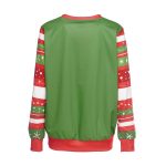 Christmas Sweatshirts - Happy Christmas Icon Super Cute Green 3D Sweatshirt