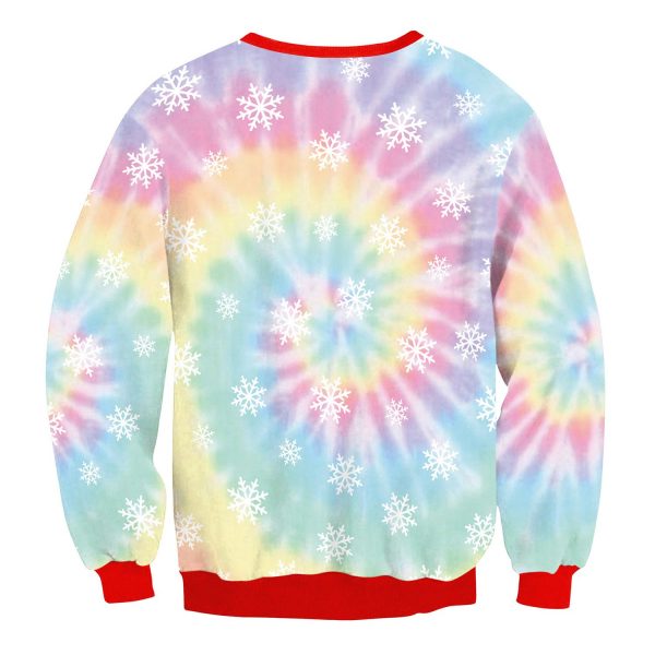 Christmas Sweatshirts - Red Christmas Socks Icon Cute 3D Sweatshirt