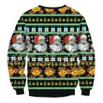 Christmas Sweatshirts - Santa Claus Icon Cute 3D Sweatshirt