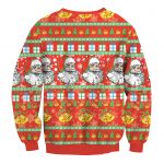 Christmas Sweatshirts -Santa Claus Icon Super Cute Red 3D Sweatshirt