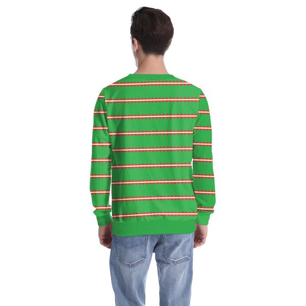 Christmas Sweatshirts - Super Cute Santa Claus Cartoon Style Icon 3D Sweatshirt