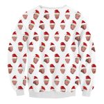 Christmas Sweatshirts - Super Funny Celebrity Icon Cute White 3D Sweatshirt