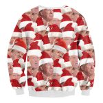 Christmas Sweatshirts - Super Funny Happy Christmas Icon Cute 3D Sweatshirt