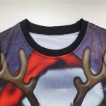 Christmas Sweatshirts - Weird Christmas Deer Icon Super Cute 3D Sweatshirt