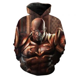 Classic Kratos Hoodies - Pullover God of War Hoodie