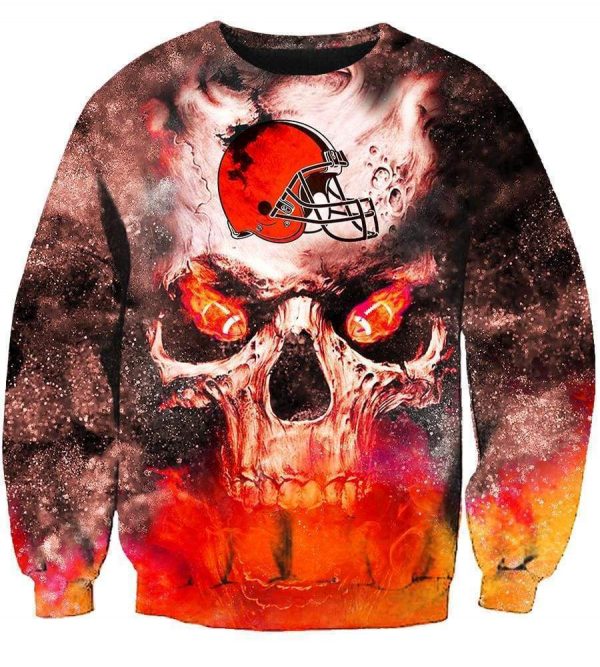 Cleveland Browns Hoodies - Pullover Orange Hoodie