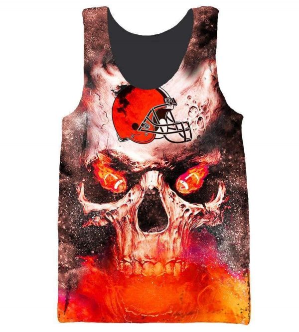 Cleveland Browns Hoodies - Pullover Orange Hoodie