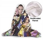 Code Geass Fleece Flannel Warm Throw Winter Hooded Blanket