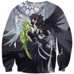 Code Geass Lelouch And CC Hoodies - Pullover Cool Hoodie