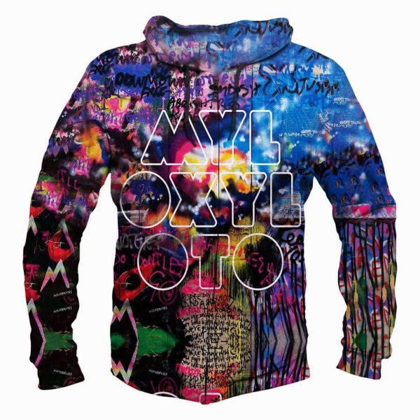 Coldplay Hoodies - Pullover Colorful Hoodie