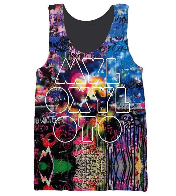 Coldplay Hoodies - Pullover Colorful Hoodie