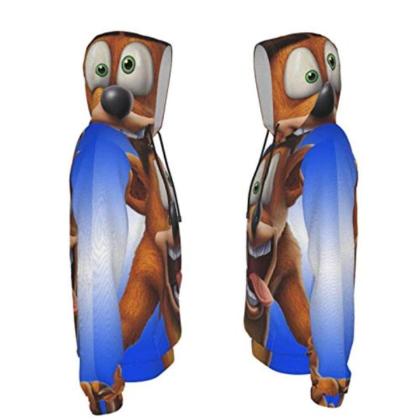 Crash Bandicoot Hoodies - Crash Bandicoot Teens 3D Print Hooded Pullover Sweatshirt