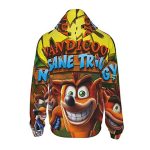 Crash Bandicoot Hoodies - N Sane Trilogy 3D Print Pullover Sweatshirt