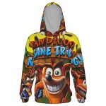 Crash Bandicoot Hoodies - N Sane Trilogy 3D Print Pullover Sweatshirt