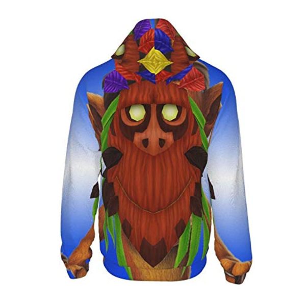 Crash Bandicoot Hoodies - Teens 3D Print Hooded Pullover Sweatshirt