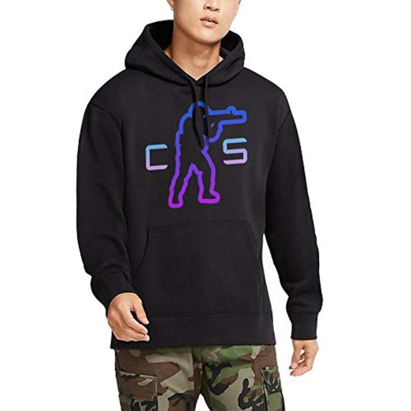 CSGO Hoodie - Counter-strike Black Hooded Sweatshirt