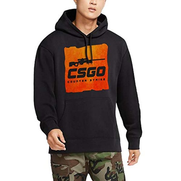 CSGO Hoodie - Counter-strike Black Hooded Sweatshirt