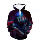 Cyberpunk 2077 Hoodie - 3D Print Unisex Casual Pullover
