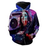 Cyberpunk 2077 Hoodie - 3D Print Unisex Patterned Pullover Sweatshirt