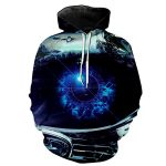 Cyberpunk 2077 Hoodie - 3D Print Unisex Patterned Pullover Sweatshirt