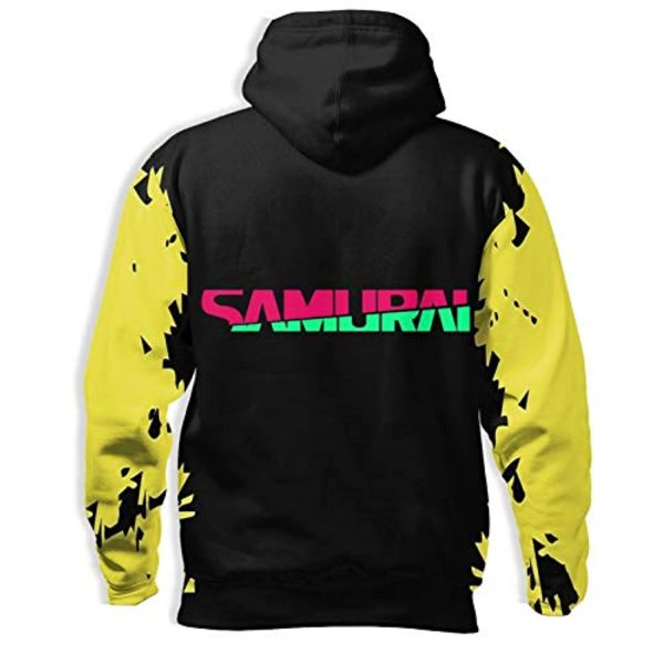 Cyberpunk 2077 Hoodie - Onicyborg Samurai 3D Print Hooded Pullover