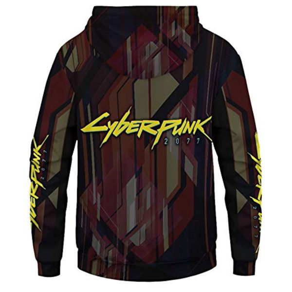 Cyberpunk 2077 Hoodie - Onicyborg Samurai 3D Print Hooded Pullover