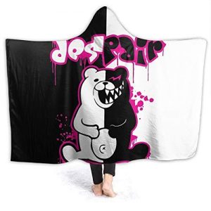 Danganronpa Hooded Blanket - Monokuma Wearable Throw Blanket