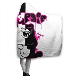 Danganronpa Hooded Blanket - Monokuma Wearable Throw Blanket