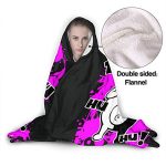 Danganronpa Hooded Blanket - Monokuma Wearable Throw Blanket