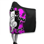 Danganronpa Hooded Blanket - Monokuma Wearable Throw Blanket