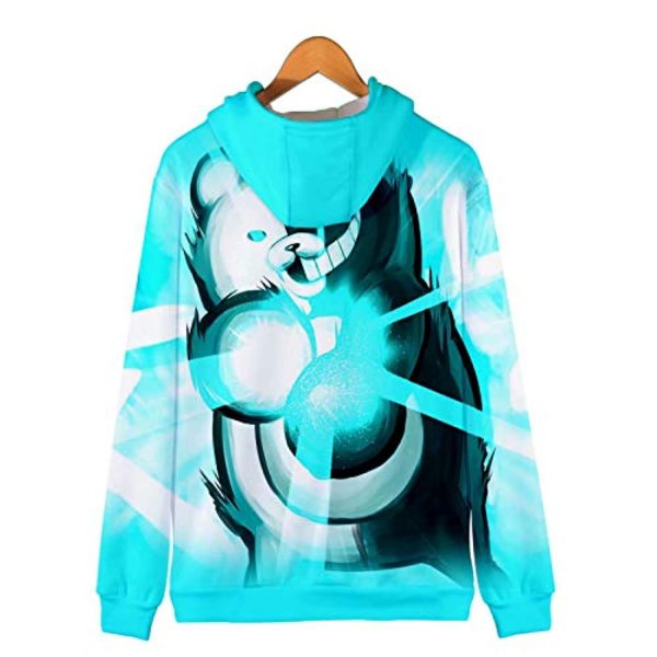 Danganronpa Hoodies - 3D Monokuma Zipper Jacket Coat