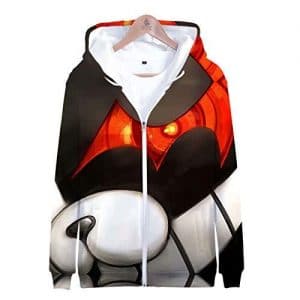 Danganronpa Hoodies - 3D Monokuma Zipper Jacket Coat