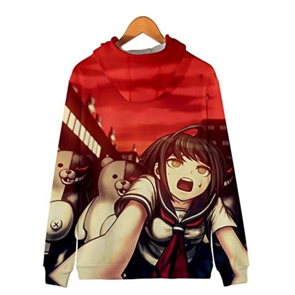Danganronpa Hoodies - 3D Monokuma Zipper Jacket Coat