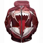 Danganronpa Hoodies - Zip Up Toko Fukawa/Genocider Sho Hoodie