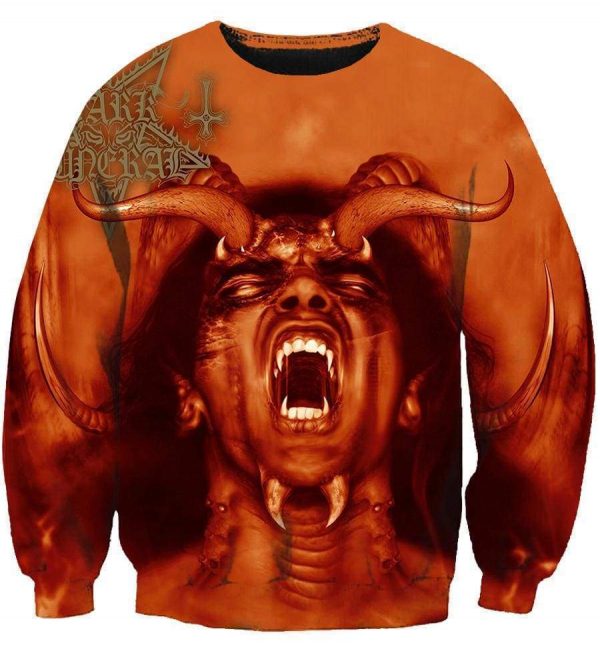 Dark Funeral Hoodies - Pullover Red Hoodie